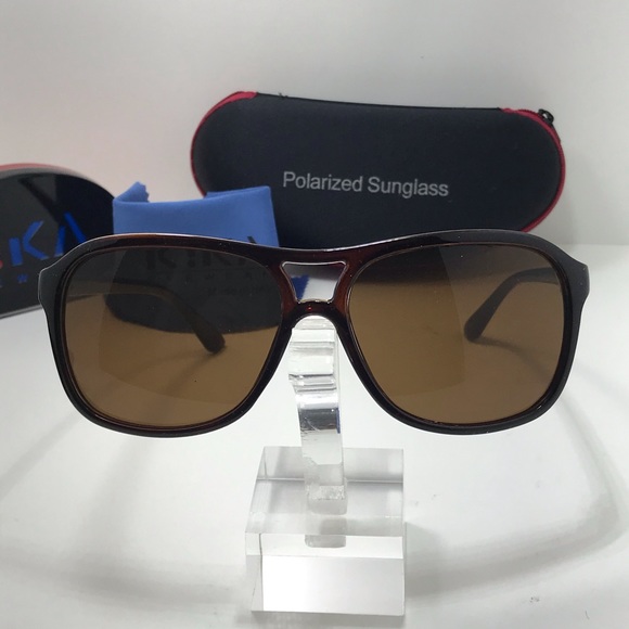 2 for 1 Summer Sale Mens Kika Eyewear Black&Brown - Picture 2 of 8